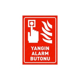 Yangın Alarm Butonu Levhası